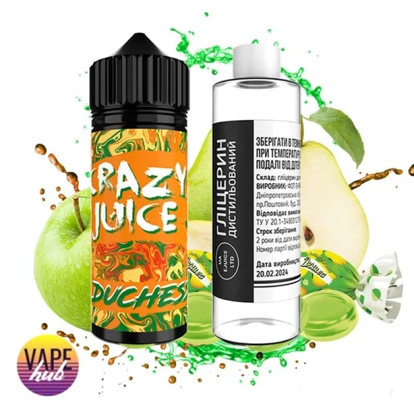 Набір Crazy Juice Organic 120 мл 6 мг - Duchess — купити