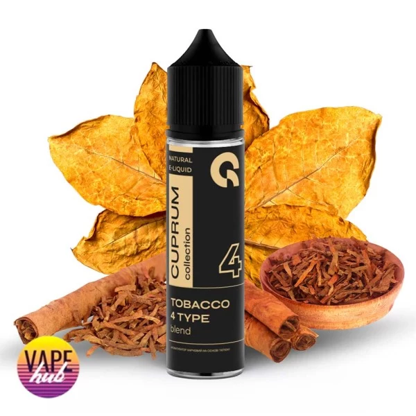 Набір Cuprum 60 мл 3 мг - Tobacco 4 Type Blend — купити