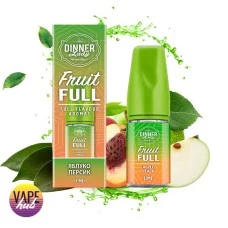 Набір Dinner Lady Fruit Full 30 мл 30/50 мг - Apple Peach