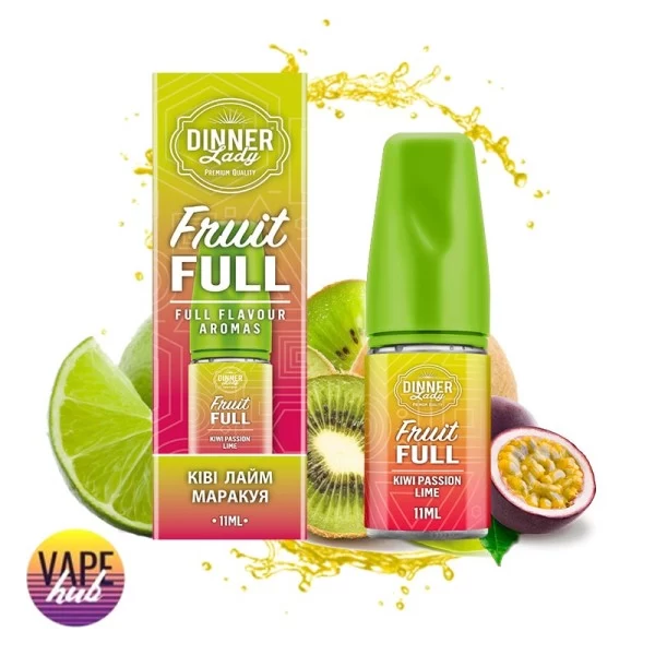 Набір Dinner Lady Fruit Full 30 мл 30/50 мг - Kiwi Passion Lime — купити