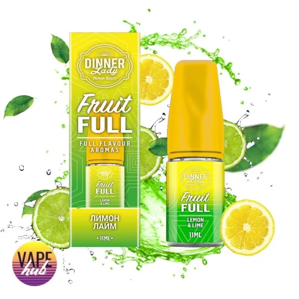 Набір Dinner Lady Fruit Full 30 мл 30/50 мг - Lemon Lime — купити