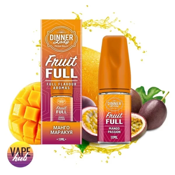 Набір Dinner Lady Fruit Full 30 мл 60 мг - Mango Passion — купити