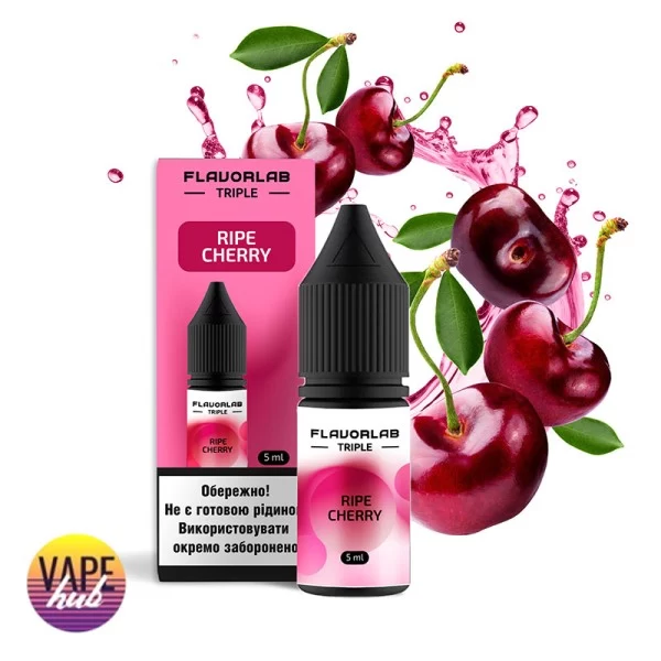 Набір Flavorlab Triple Strong 10 мл 50 мг - Ripe Cherry — купити