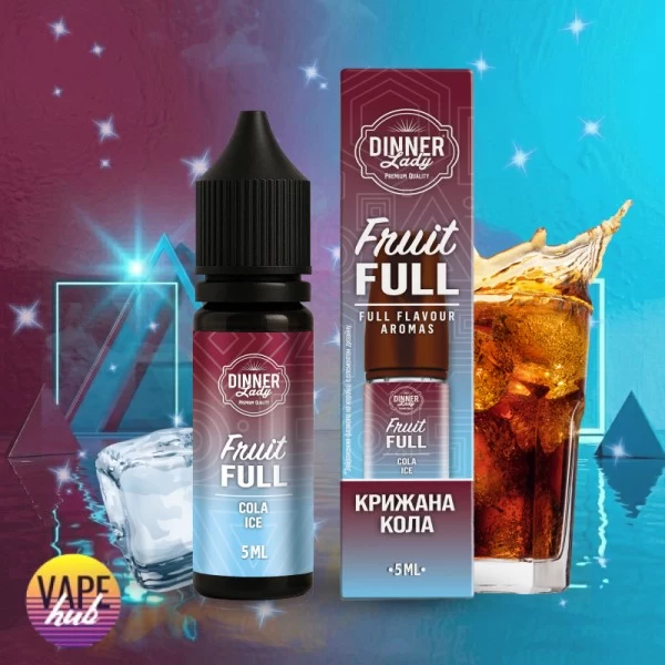 Набір Dinner Lady Fruit FULL 15 мл 50 мг - Cola Ice — купити