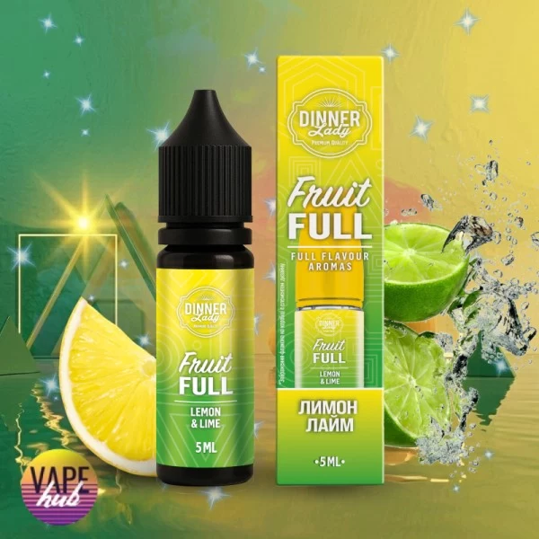 Набір Dinner Lady Fruit FULL 15 мл 50 мг - Lemon Lime — купити