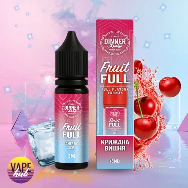 Набір Dinner Lady Fruit FULL 15 мл 50 мг - Cherry Ice — купити