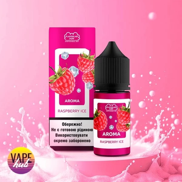 Набір Flavorlab Disposable Puff 30 мл 50 мг - Raspberry Ice — купити