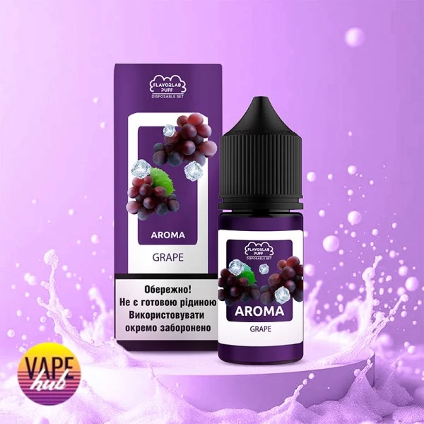 Набір Flavorlab Disposable Puff 30 мл 50 мг - Grape — купити