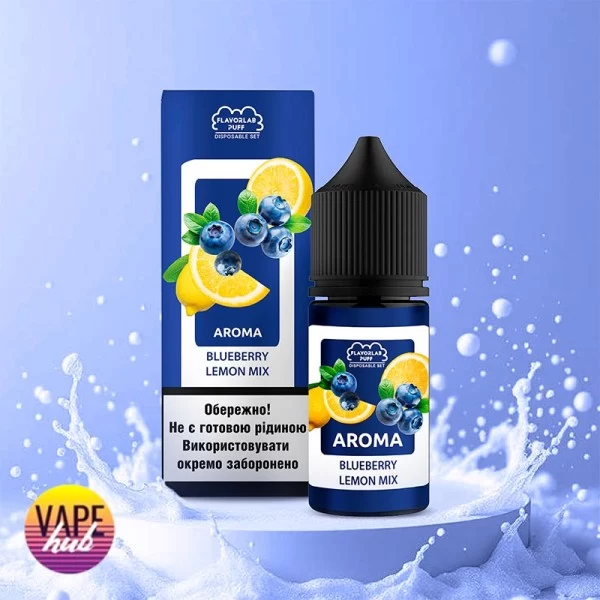 Набір Flavorlab Disposable Puff 30 мл 50 мг - Bluberry Lemon Mix — купити