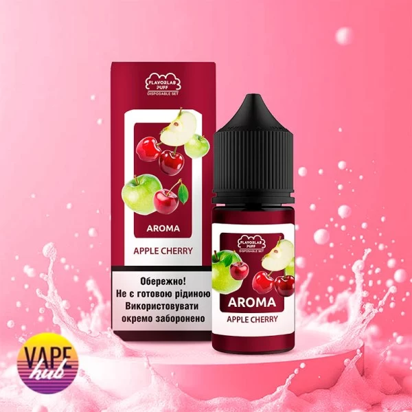 Набір Flavorlab Disposable Puff 30 мл 50 мг - Apple Cherry — купити