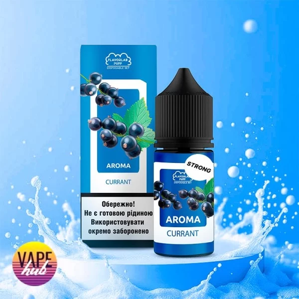 Набір Flavorlab Disposable Puff Strong 30 мл 50 мг - Currant — купити