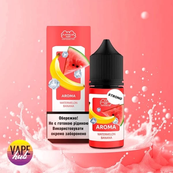 Набір Flavorlab Disposable Puff Strong 30 мл 50 мг - Watermelon Banana — купити