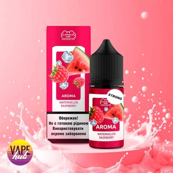 Набір Flavorlab Disposable Puff Strong 30 мл 50 мг - Watermelon Raspberry — купити