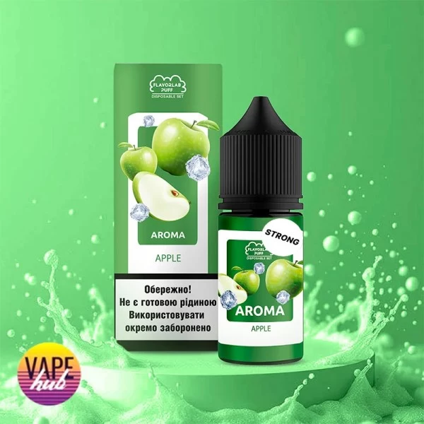 Набір Flavorlab Disposable Puff Strong 30 мл 50 мг - Apple — купити