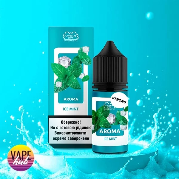 Набір Flavorlab Disposable Puff Strong 30 мл 50 мг - Ice Mint — купити