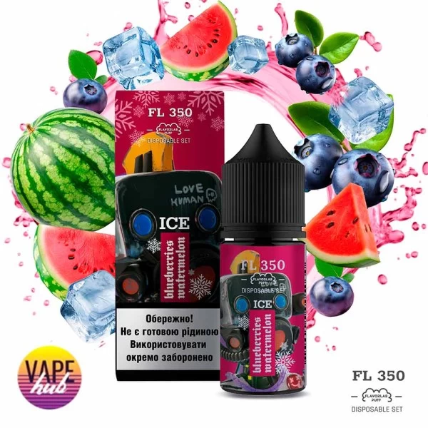 Набір FL350 Salt 30 мл 50 мг - Blueberry Watermelon Ice — купити