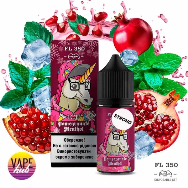 Набір FL350 Strong 30 мл 50 мг - Pomegranate Menthol Ice — купити