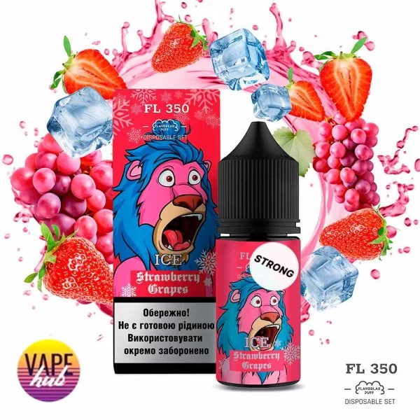 Набір FL350 Strong 30 мл 50 мг - Strawberry Grapes Ice — купити