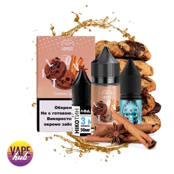 Набір Flavorlab Love it 30 мл 50 мг - Cinnamon Cookies — купити