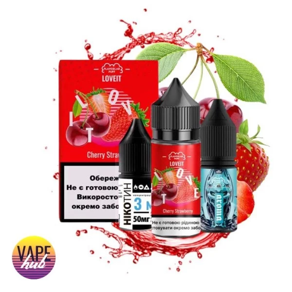 Набір Flavorlab Love it 30 мл 50 мг - Cherry Strawberry — купити