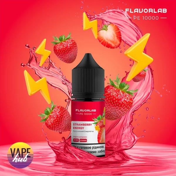 Набір Flavorlab PE 10000 30 мл 50 мг - Strawberry Energy — купити