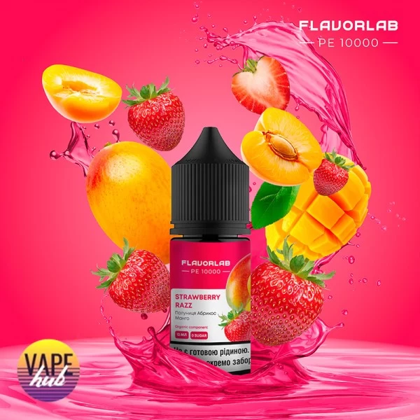 Набір Flavorlab PE 10000 30 мл 50 мг - Strawberry Razz — купити
