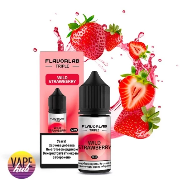 Набір Flavorlab Triple Strong 30 мл 50 мг - Wild Strawberry — купити