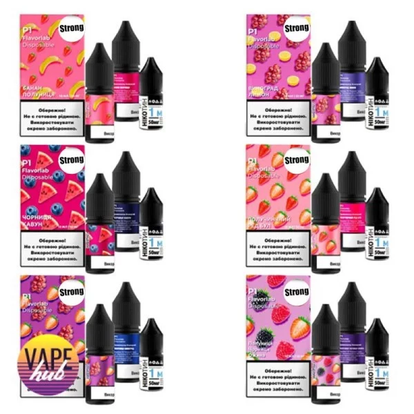 Набір Flavorlab Р1 Strong 10 мл — купити