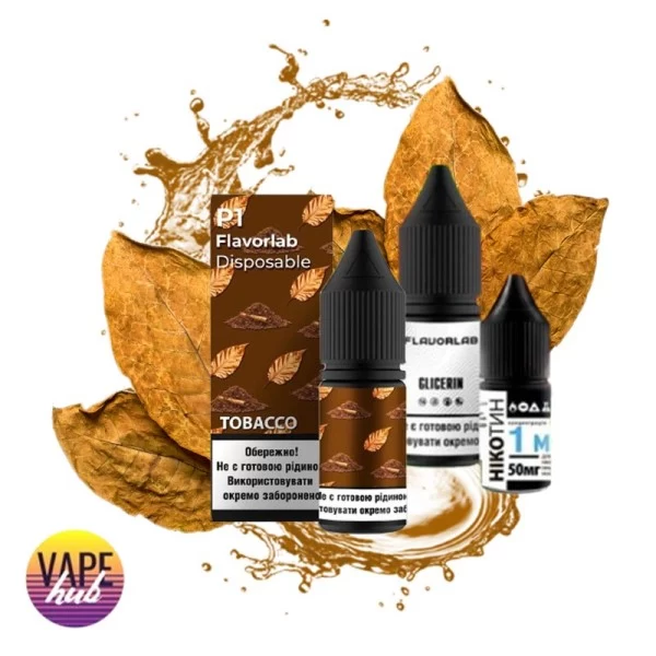 Набір Flavorlab Р1 10 мл 50 мг - Tobacco — купити