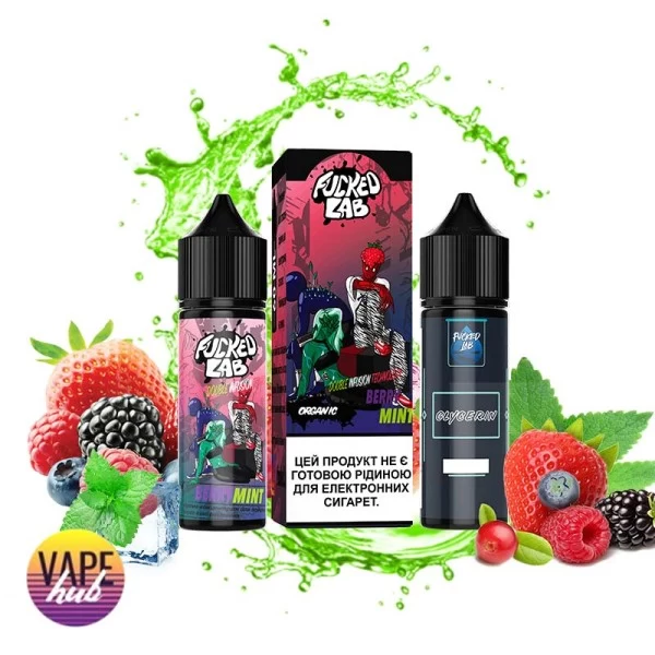 Набір Fucked Platinum 60 мл 6 мг - Berry Mint — купити