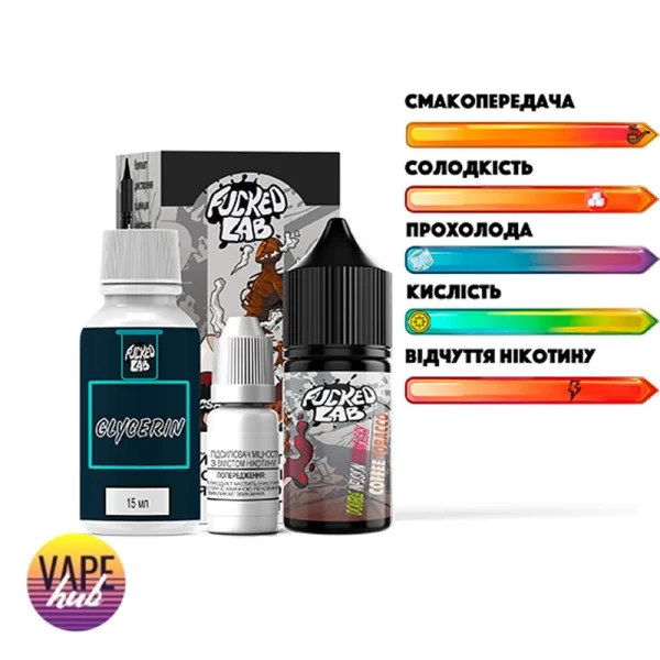 Набір Fucked Platinum 30 мл 25 мг - Coffee Tobacco — купити