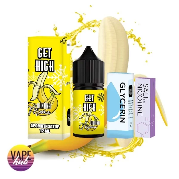 Набір Get High 30 мл 25 мг - Banana Mama — купити