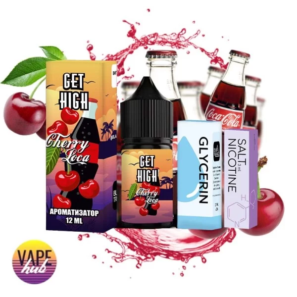 Набір Get High 30 мл 25 мг - Cherry Loca — купити
