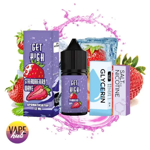 Набір Get High 30 мл 25 мг - Strawberry Wave — купити