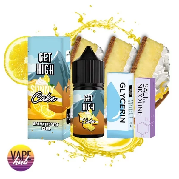 Набір Get High 30 мл 50 мг - Sunny Cake — купити