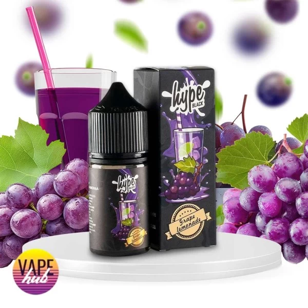 Набір Hype Black 30 мл 25 мг - Grape Lemonade — купити