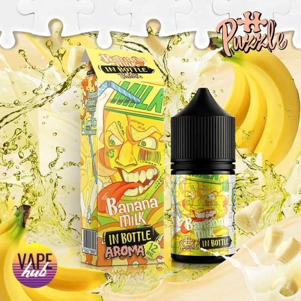 Набір In Bottle Salt Puzzle 30 мл 30 мг - Banana Milk — купити