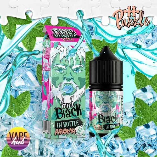 Набір In Bottle Salt Puzzle 30 мл 50 мг - Black Mint — купити
