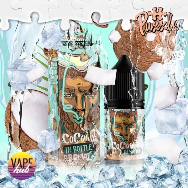Набір In Bottle Salt Puzzle 30 мл 30 мг - Coconut — купити