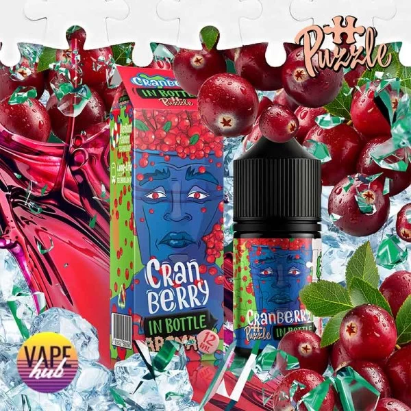 Набір In Bottle Salt Puzzle 30 мл 50 мг - Cranberry — купити