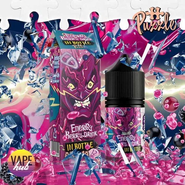 Набір In Bottle Salt Puzzle 30 мл 30 мг - Energy Berry Drink — купити