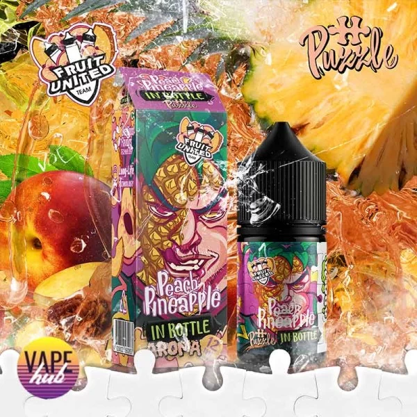 Набір In Bottle Salt Puzzle 30 мл 30 мг - Pineapple Peach — купити