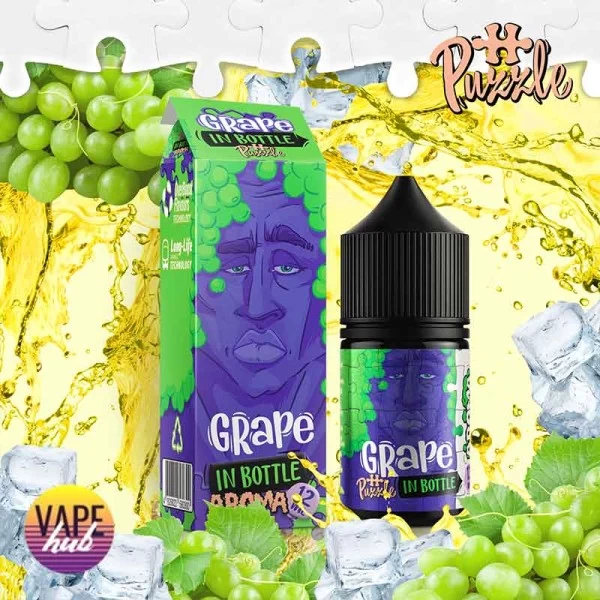 Набір In Bottle Salt Puzzle 30 мл 30 мг - Grape — купити