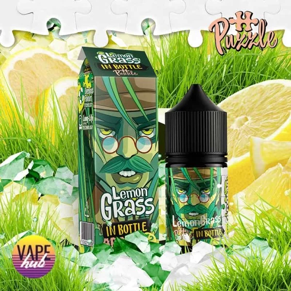 Набір In Bottle Salt Puzzle 30 мл 50 мг - Lemongrass — купити