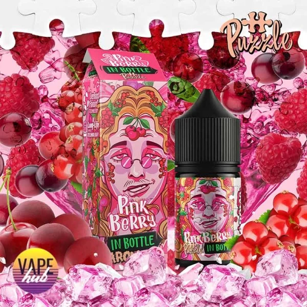 Набір In Bottle Salt Puzzle 30 мл 30 мг - Pink Berry — купити