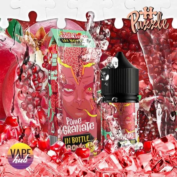Набір In Bottle Salt Puzzle 30 мл 30 мг - Pomegranate — купити