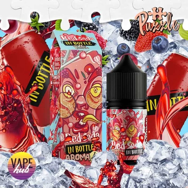 Набір In Bottle Salt Puzzle 30 мл 50 мг - Red Soda — купити
