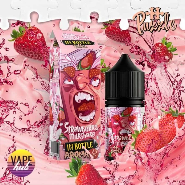 Набір In Bottle Salt Puzzle 30 мл 30 мг - Strawberry Milkshake — купити