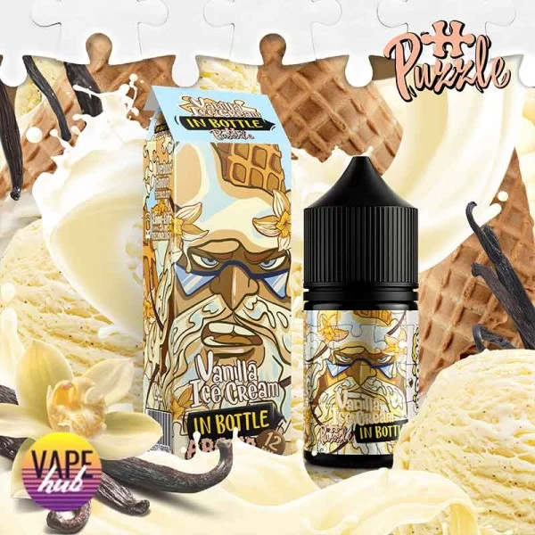 Набір In Bottle Salt Puzzle 30 мл 30 мг - Vanilla Ice Cream — купити