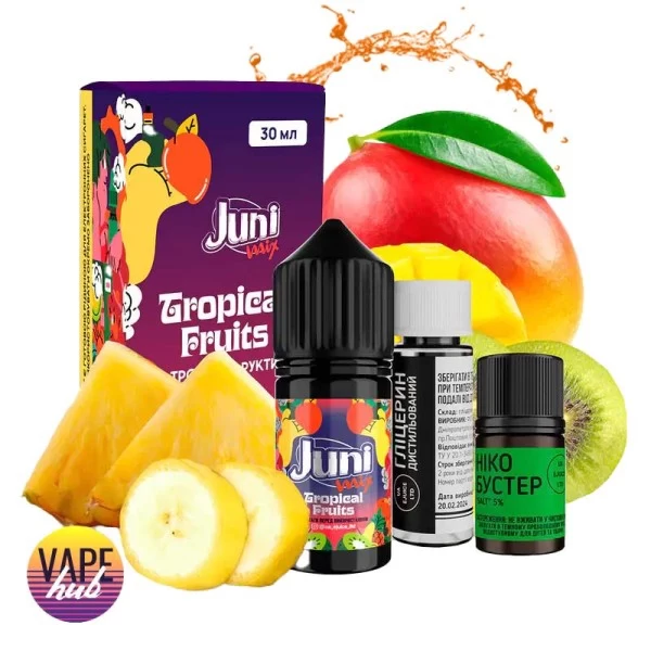 Набір Juni Mix 30 мл 50 мг - Tropical Fruits — купити
